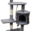 NNEDPE 110cm Cat Tree Scratching Post - Silver Grey